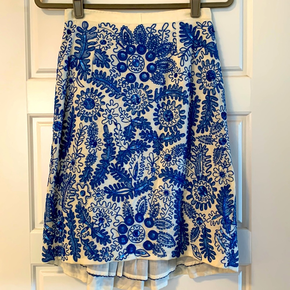 EXQUISITELY DETAILED SKIRT created by MOULINETTE SOEURS VETEMENTS out of Paris